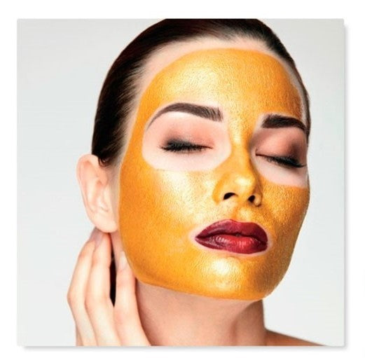 Mascarilla dorada Facial