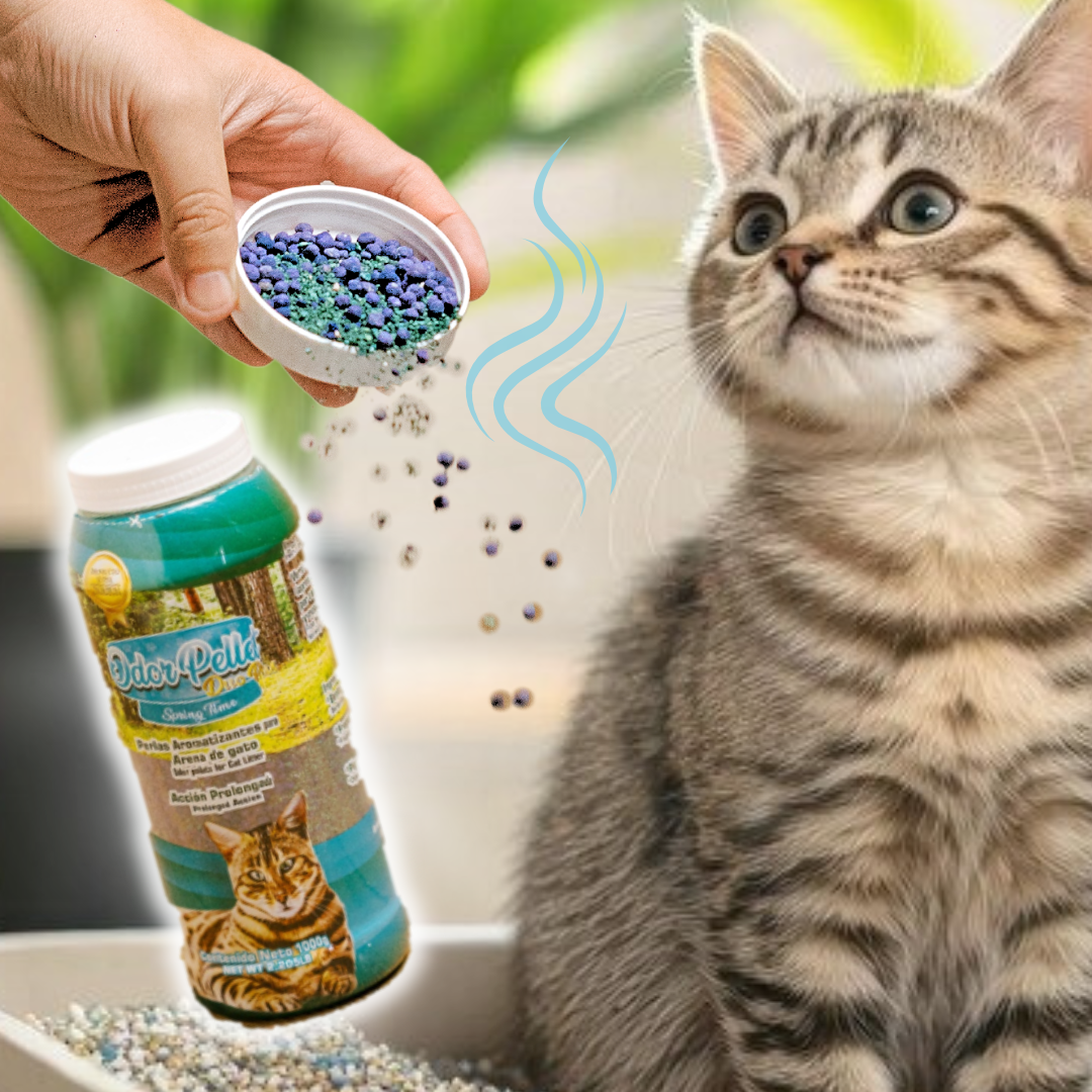 Perlas de Olor para Arena de Gato