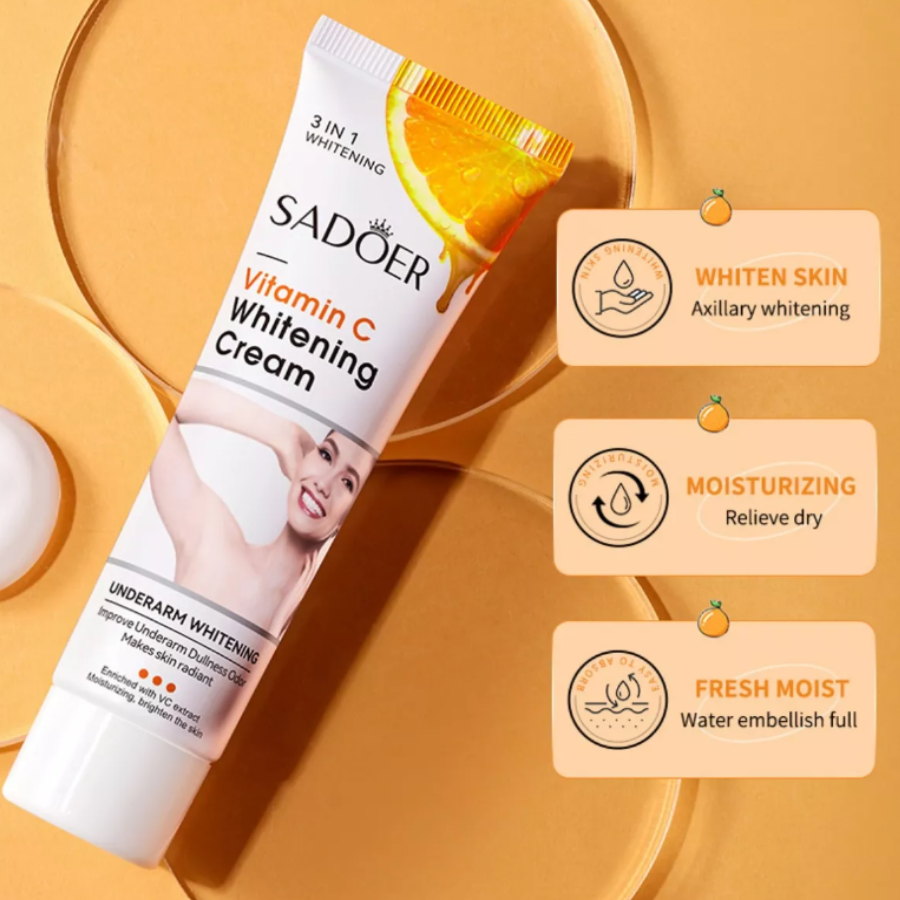 Crema Blanqueadora Corporal Vitamina C