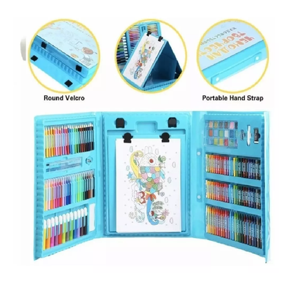 kit dibujo  210 pzas Juego de Pintura
