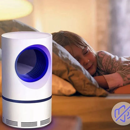 Trampa Lámpara Led Luz UV Mata Mosquitos