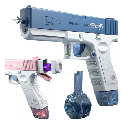 Pistola Agua Disparo Automático Recargab