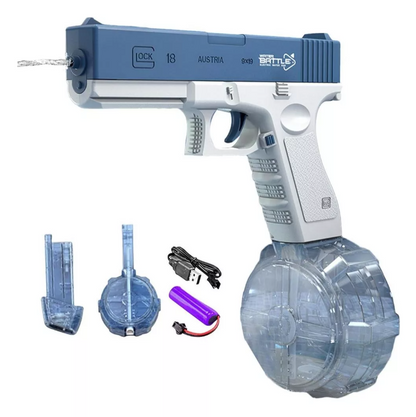 Pistola Agua Disparo Automático Recargab