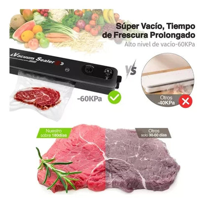 Maquina de Sellar Al Vacio Conserva Alimentos